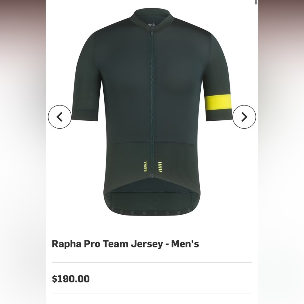 Rapha - Pro Team Jersey - Men's NEW WITH TAGGS